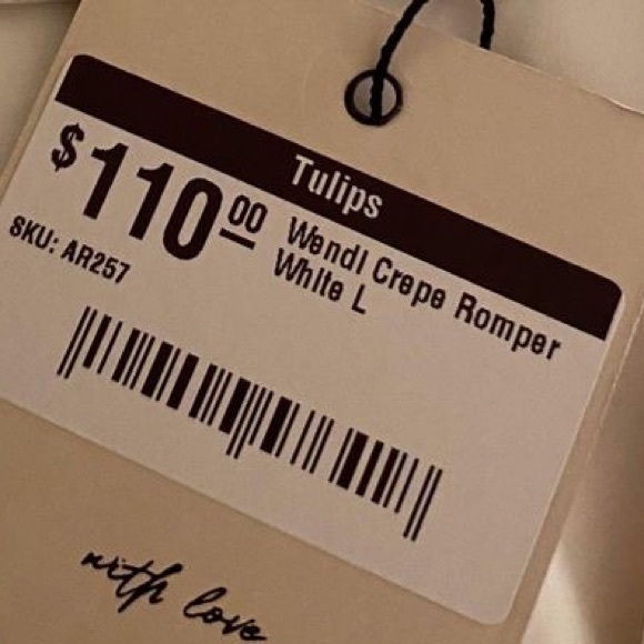 Adelyn Rae white romper - Picture 3 of 3